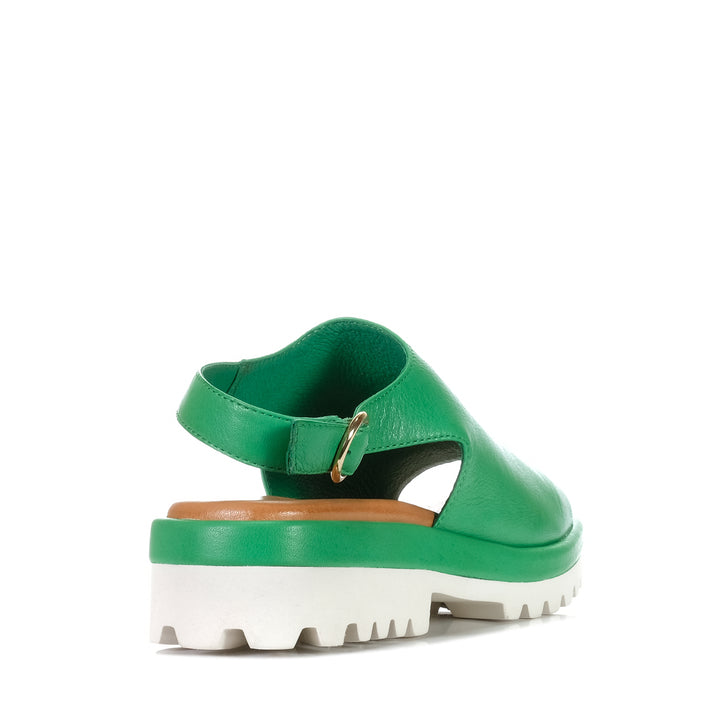 Le Sansa Briar Fern Green, Womens, flats, green, le sansa, sandals, womens