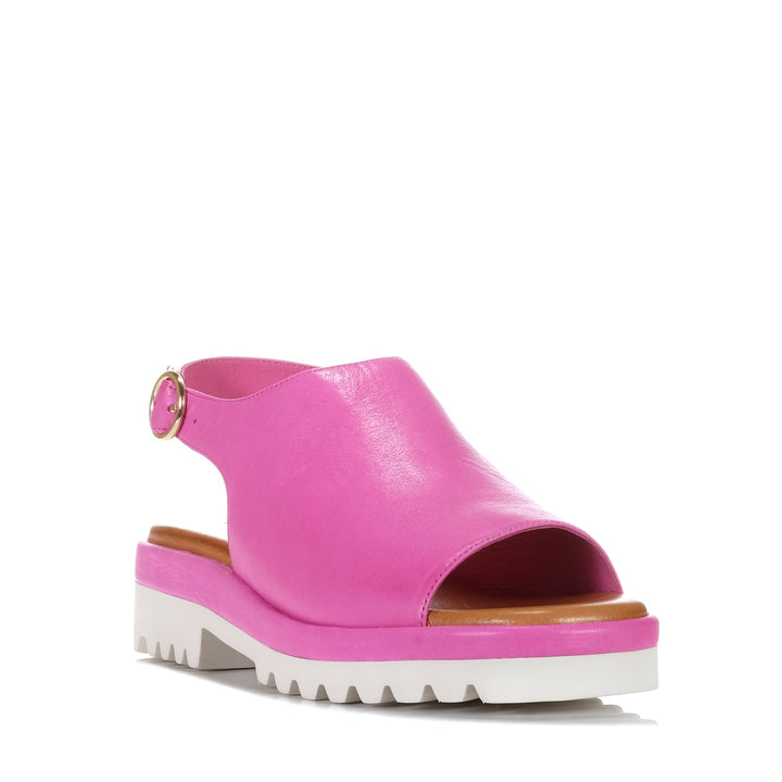 Le Sansa Briar Hot Pink, Womens, flats, le sansa, pink, sandals, womens