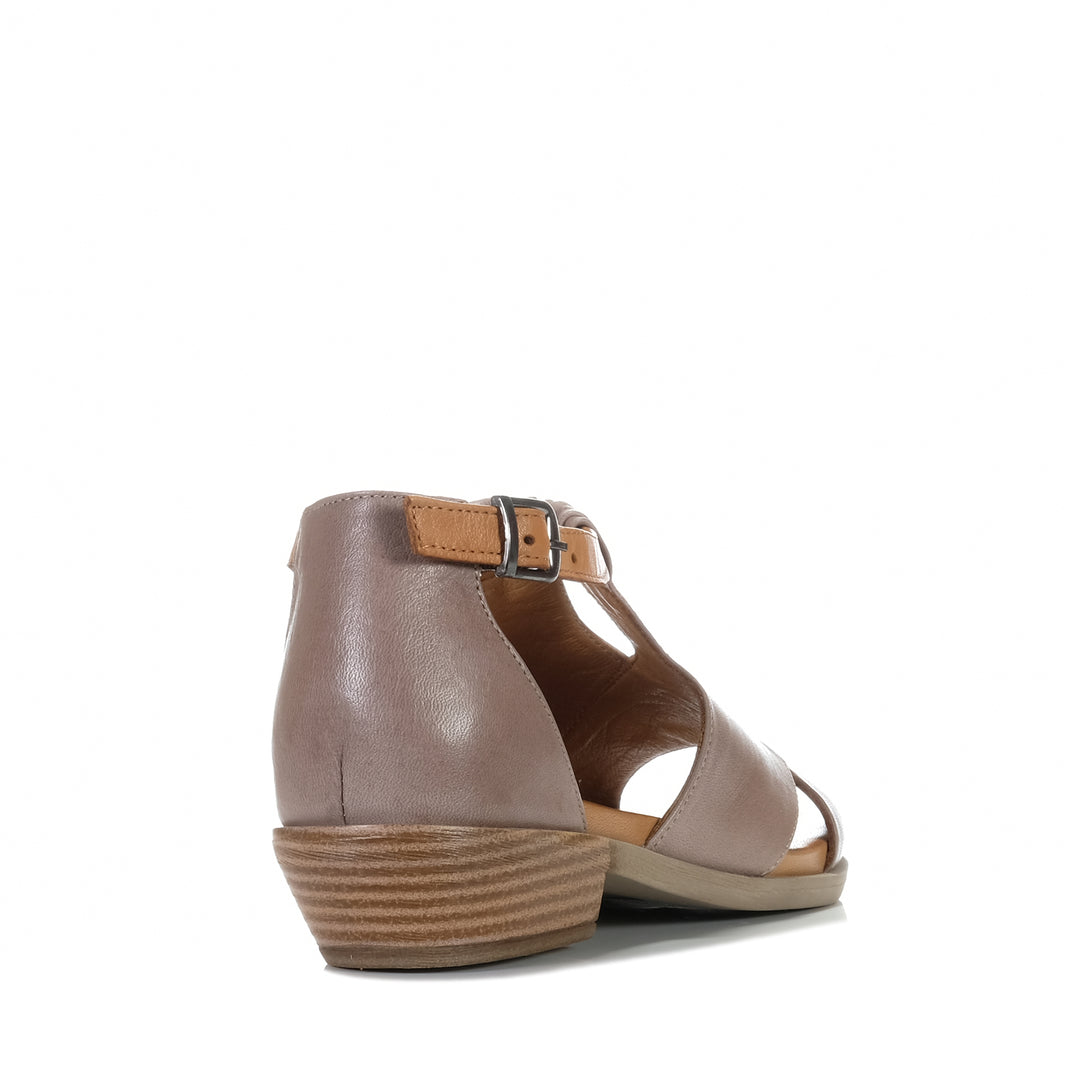 Le Sansa Digby Hat/Tan, Womens, brown, flats, grey, Le Sansa, sandals, womens