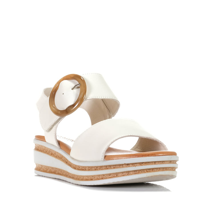 Le Sansa Guard Bone, Womens, flats, le sansa, sandals, white, womens