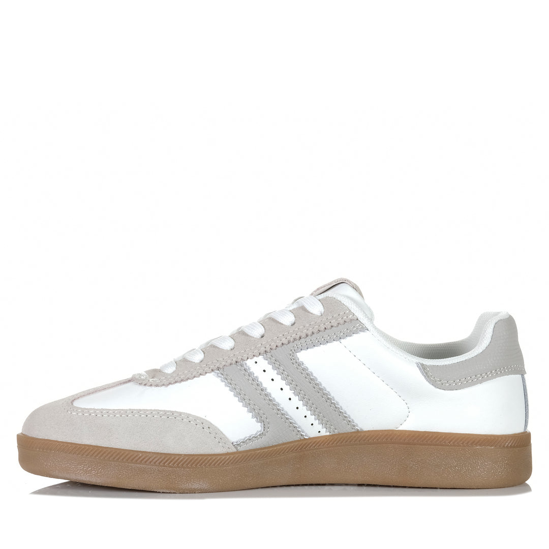 Le Sansa Jasper White/Grey Womens Sneakers