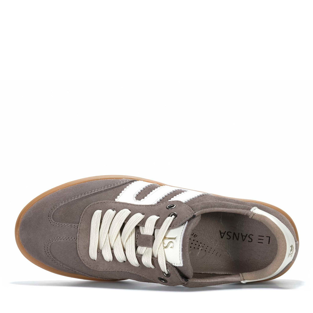 Le Sansa Juno Brown/Ivory Womens Sneakers