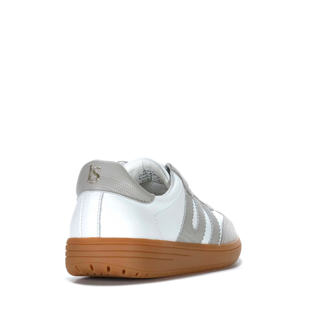 Le Sansa Juno White/Grey Womens Sneakers