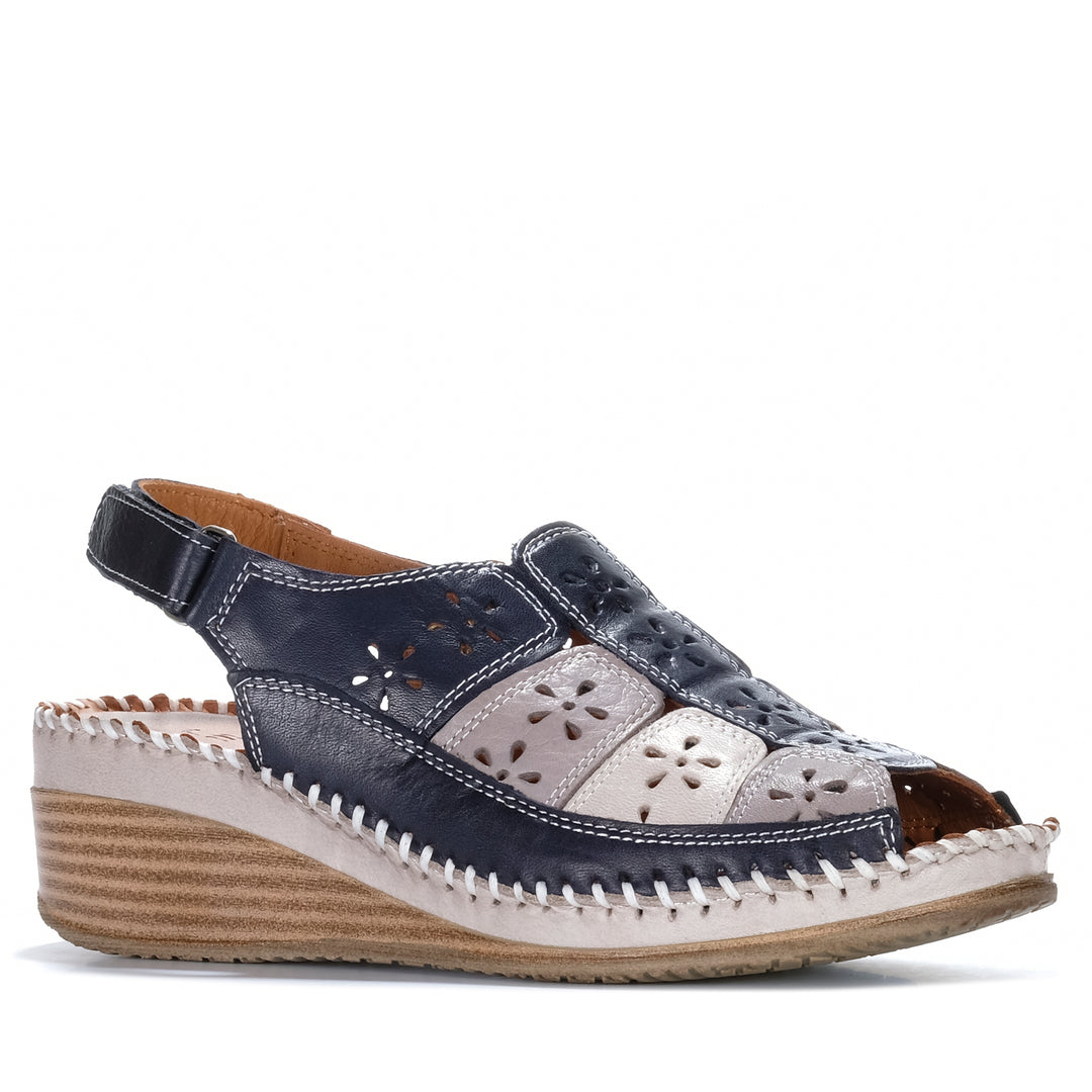 Le Sansa Kirra Navy Multi Womens Sandals