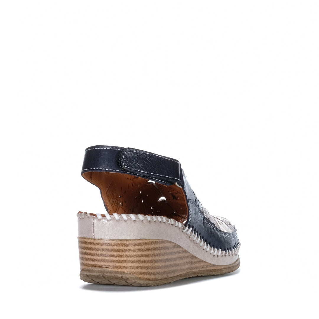 Le Sansa Kirra Navy Multi Womens Sandals