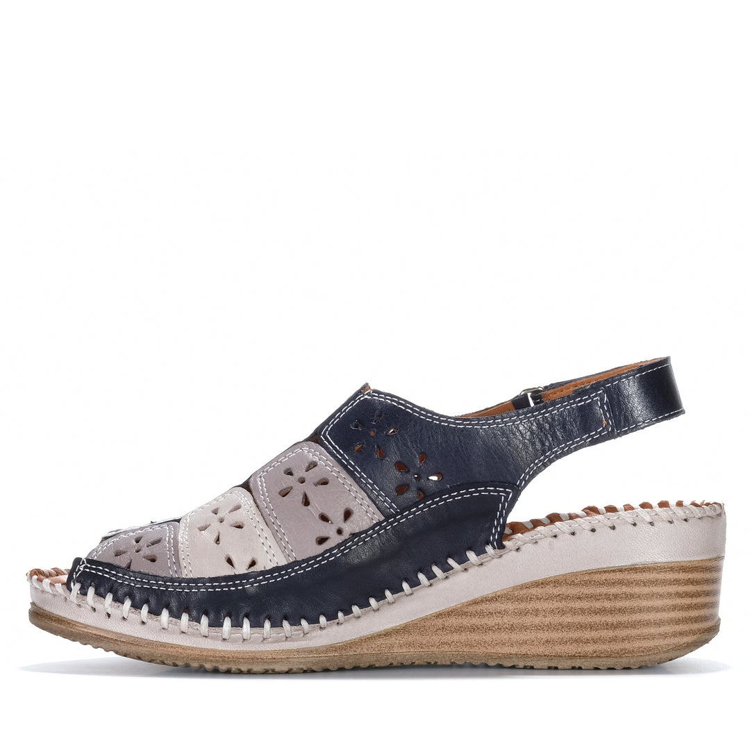Le Sansa Kirra Navy Multi Womens Sandals