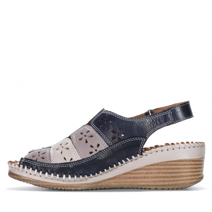 Le Sansa Kirra Navy Multi Womens Sandals