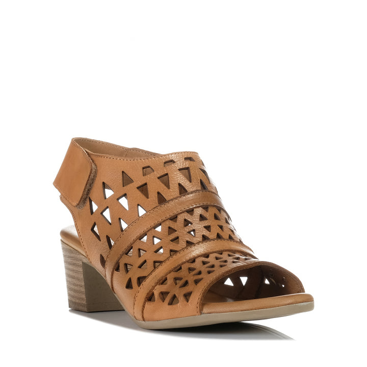 Le Sansa Lora Tan, Womens, Brown, heels, Le Sansa, sandals, womens