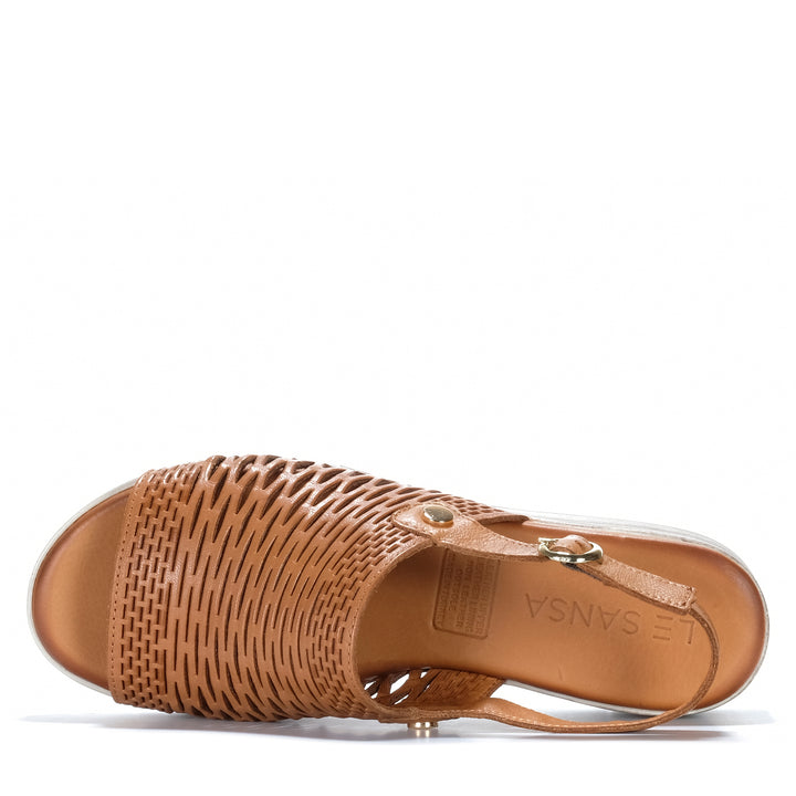 Le Sansa Topaz Tan Womens Sandals