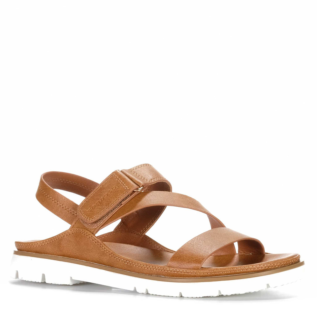 Los Cabos Ashli Womens Sandals#color_brandy