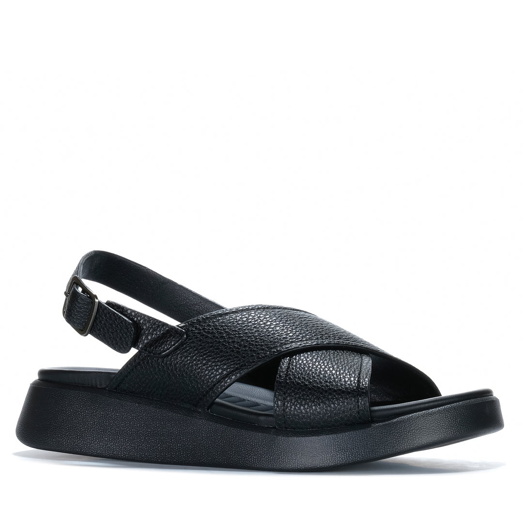 Los Cabos Bogota Black Womens Sandals