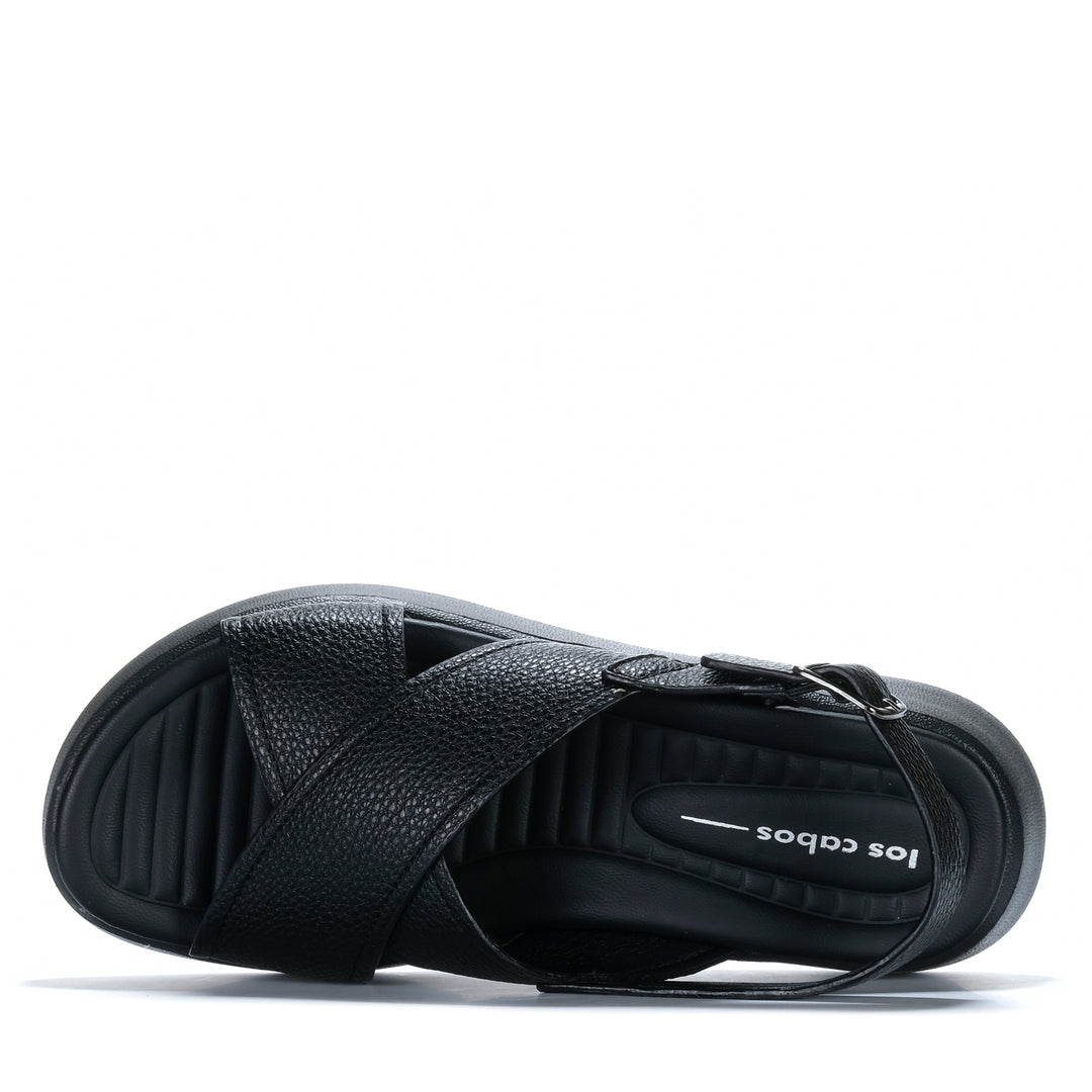Los Cabos Bogota Black Womens Sandals