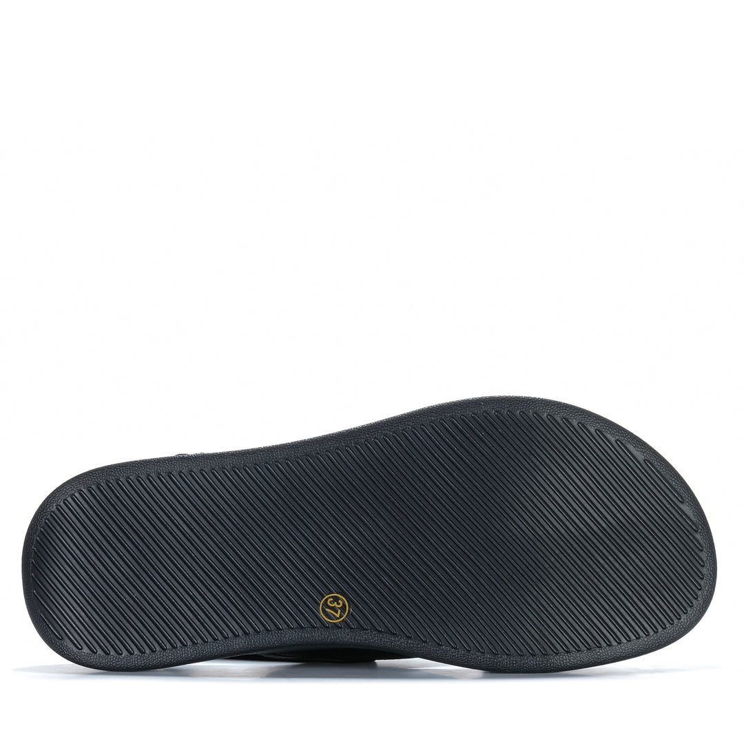 Los Cabos Bogota Black Womens Sandals