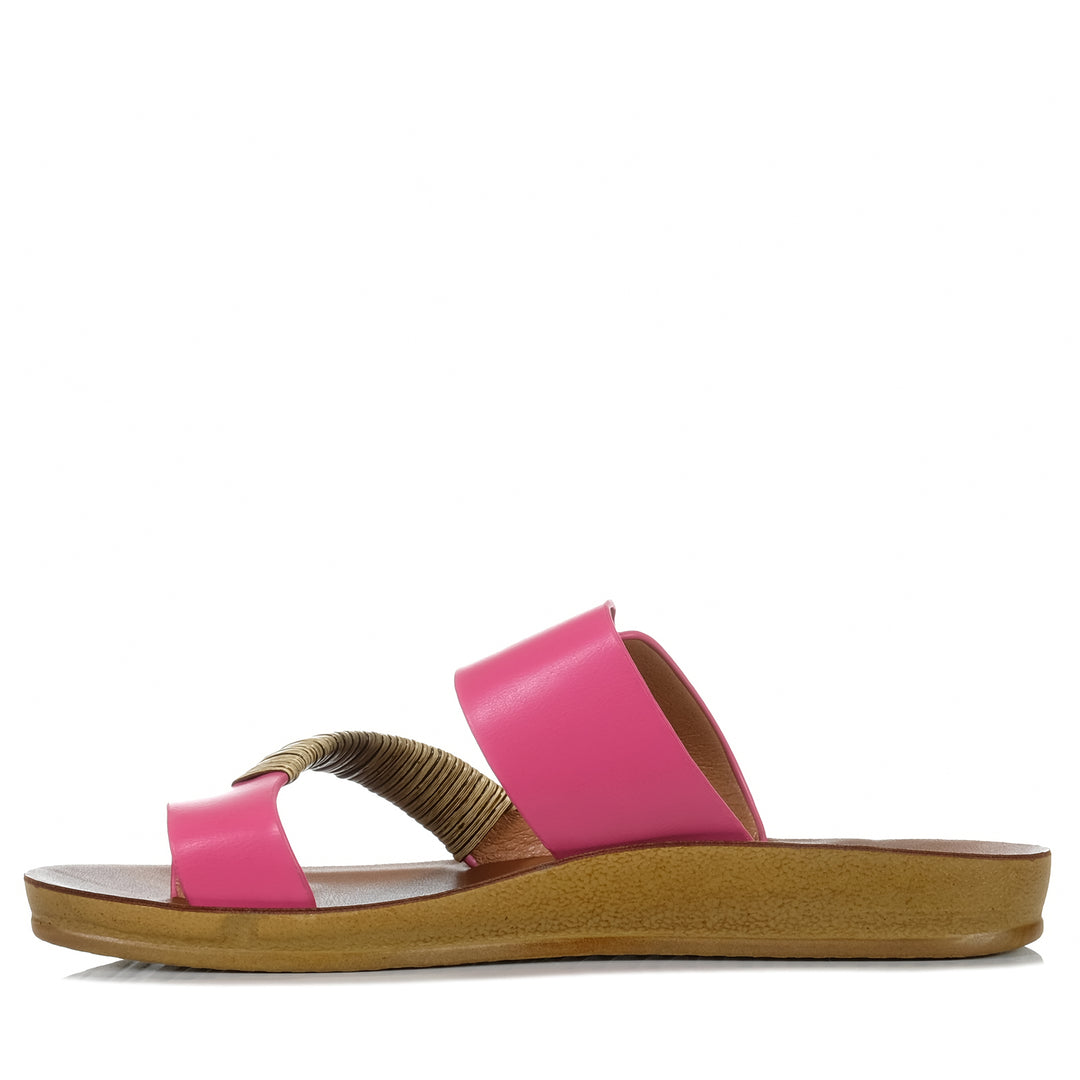 Los Cabos Bria Fuchsia, Womens, flats, los cabos, pink, sandals, womens