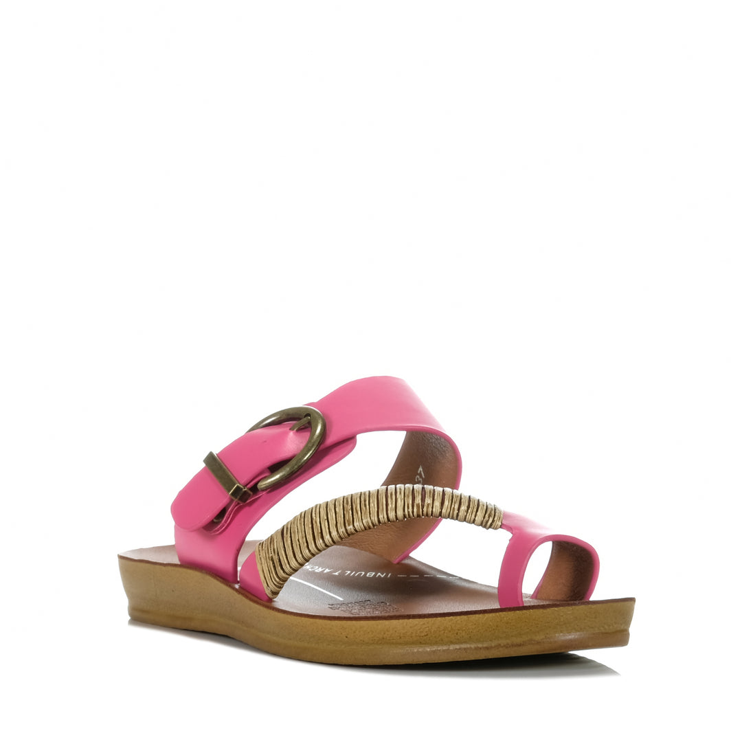 Los Cabos Bria Fuchsia, Womens, flats, los cabos, pink, sandals, womens