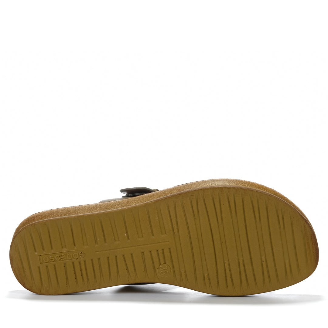 Los Cabos Bria Khaki, Womens, flats, green, los cabos, sandals, womens