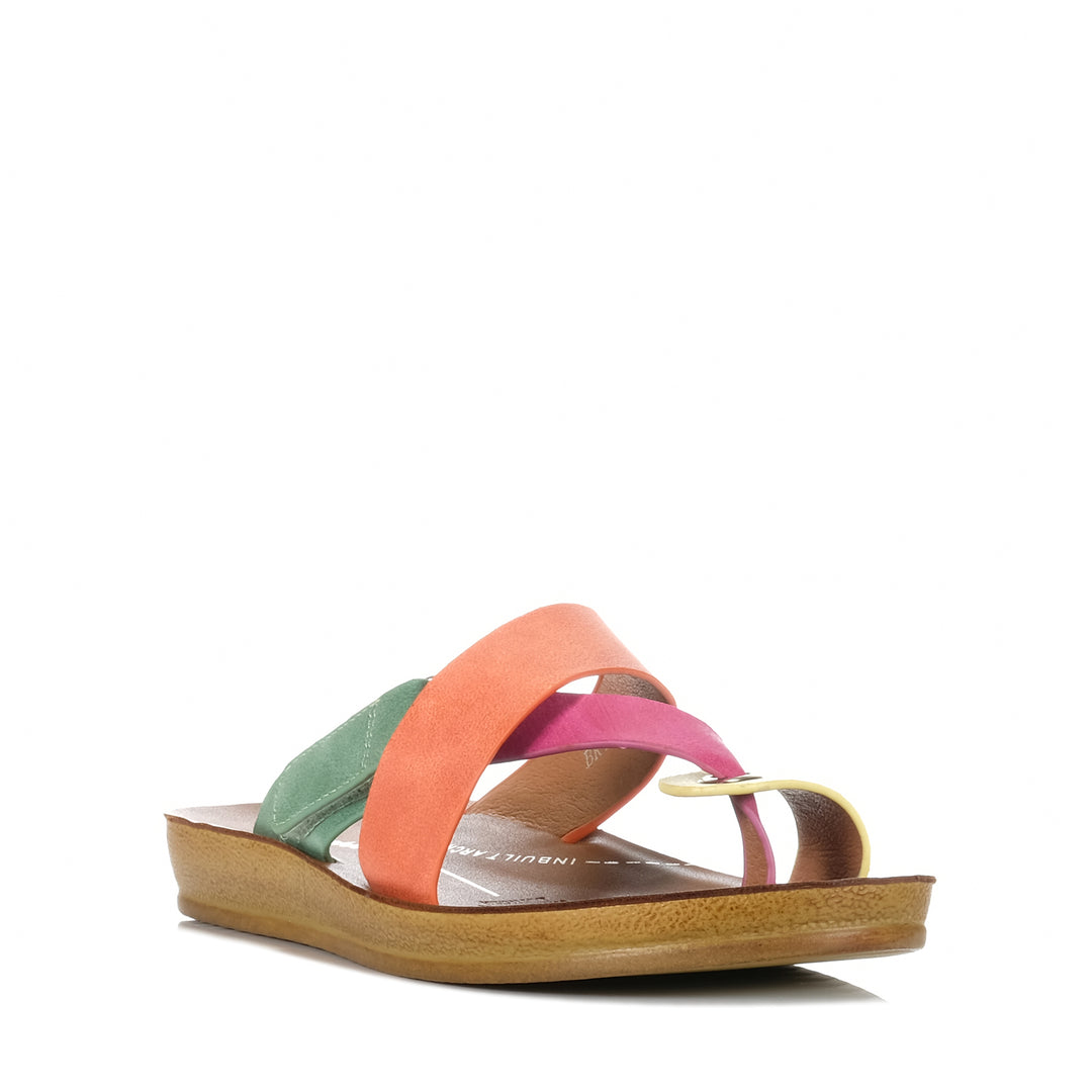 Los Cabos Bry Combo, Womens, flats, los cabos, multi, sandals, womens