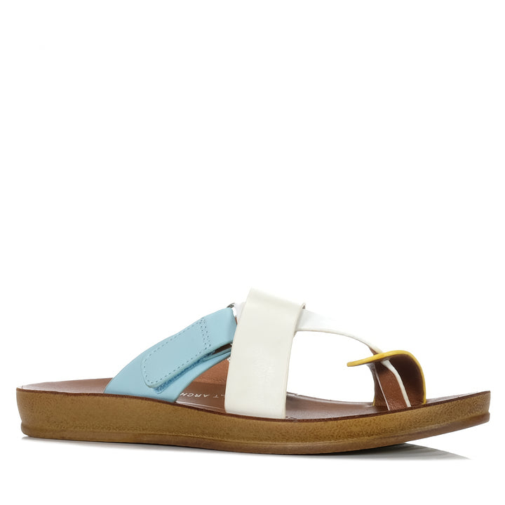 Los Cabos Bry Pastel Combo, Womens, flats, los cabos, multi, sandals, womens