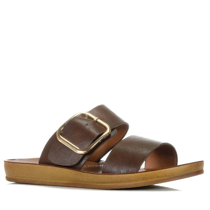 Los Cabos Doti Mocha, Womens, brown, flats, Los Cabos, sandals, womens