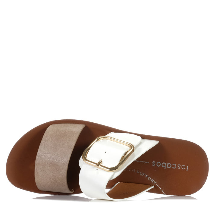 Los Cabos Doti Taupe/White, Womens