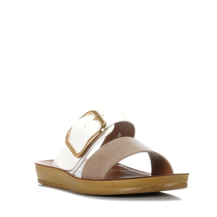 Los Cabos Doti Taupe/White, Womens