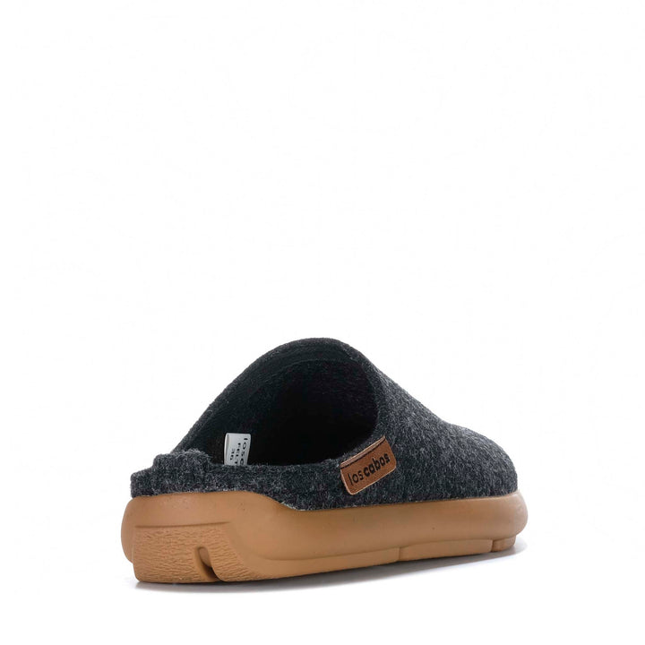 Los Cabos Felton Graphite Womens Slippers