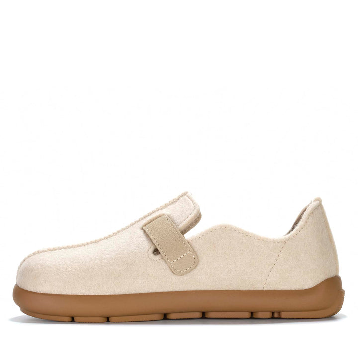 Los Cabos Feltsome Vanilla Womens Slippers