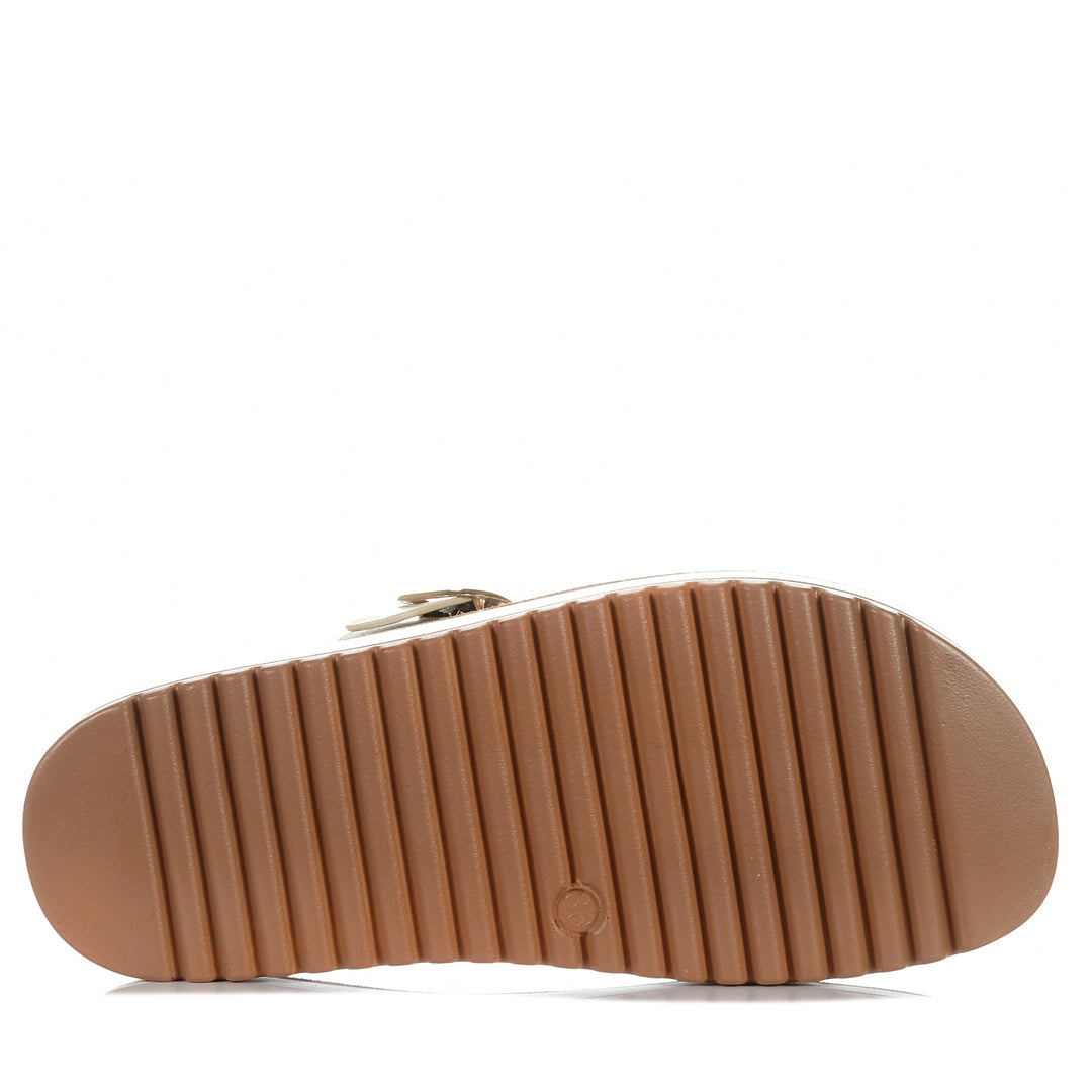 Los Cabos Nins Oats, Womens, flats, los cabos, sandals, taupe, womens