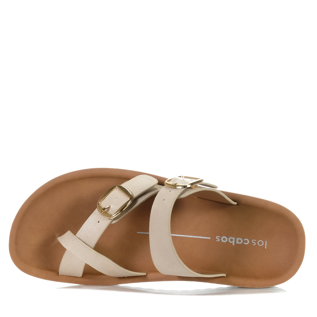 Los Cabos Nins Oats, Womens, flats, los cabos, sandals, taupe, womens