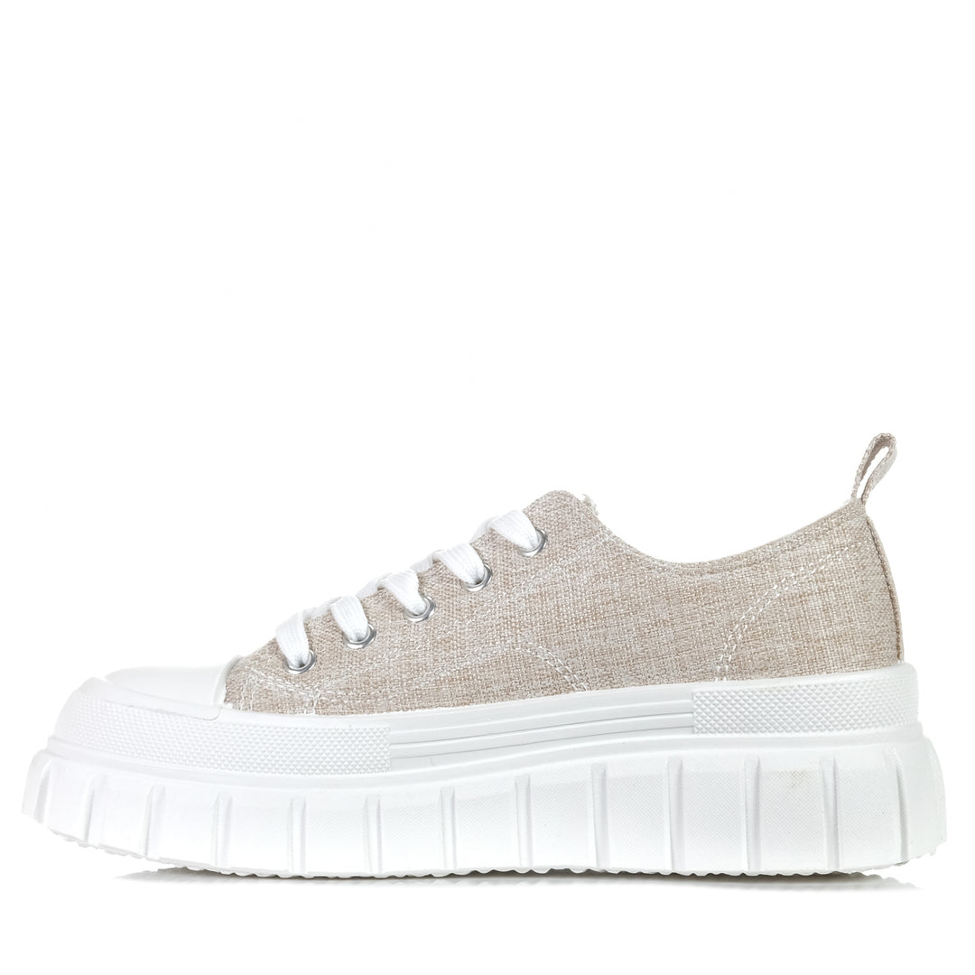 Los Cabos Runna Linen Textile, 36 eu, 37 eu, 38 eu, 39 eu, 40 eu, 42 eu, flats, los cabos, low-tops, multi, shoes, sneakers, womens