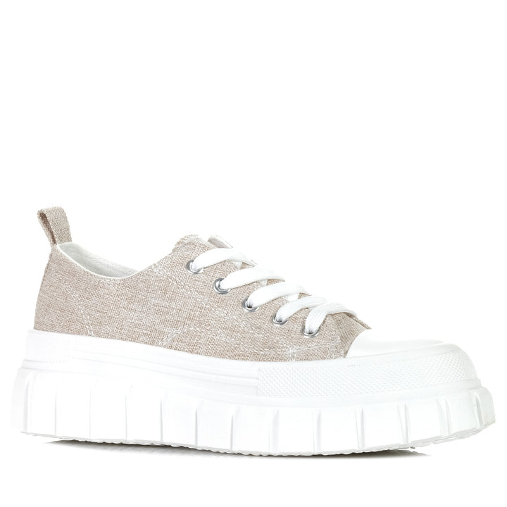 Los Cabos Runna Linen Textile, 36 eu, 37 eu, 38 eu, 39 eu, 40 eu, 42 eu, flats, los cabos, low-tops, multi, shoes, sneakers, womens