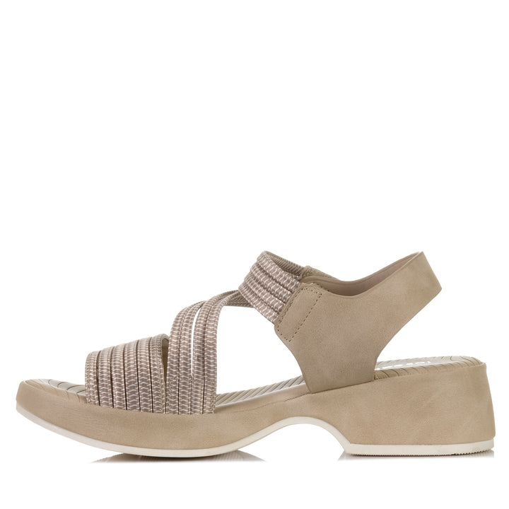 Los Cabos Sportz Taupe, Womens, flats, Los Cabos, sandals, taupe, womens