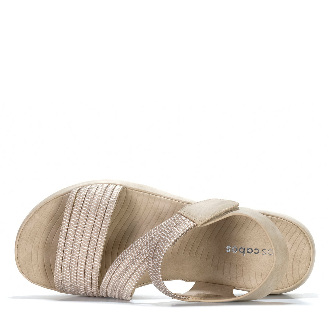 Los Cabos Sportz Taupe Womens Sandals