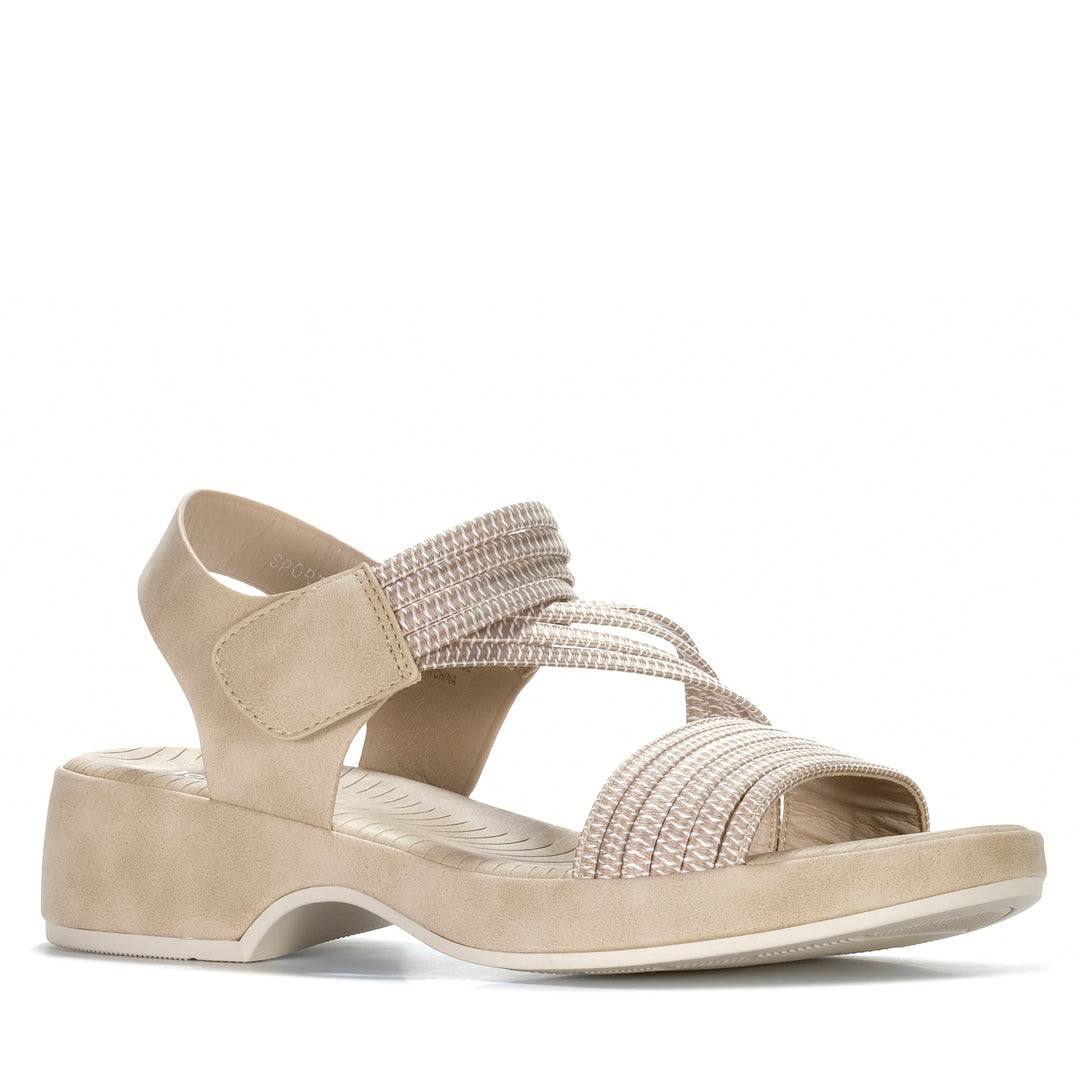 Los Cabos Sportz Taupe Womens Sandals