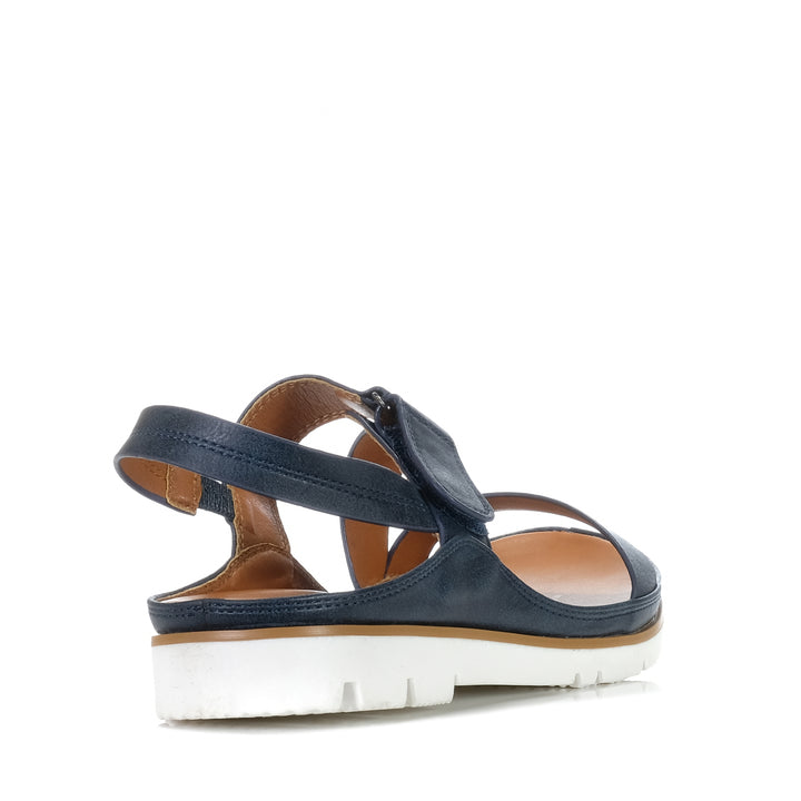 Los Cabos Ashli Dark Navy, Womens, blue, flats, Los Cabos, sandals, womens