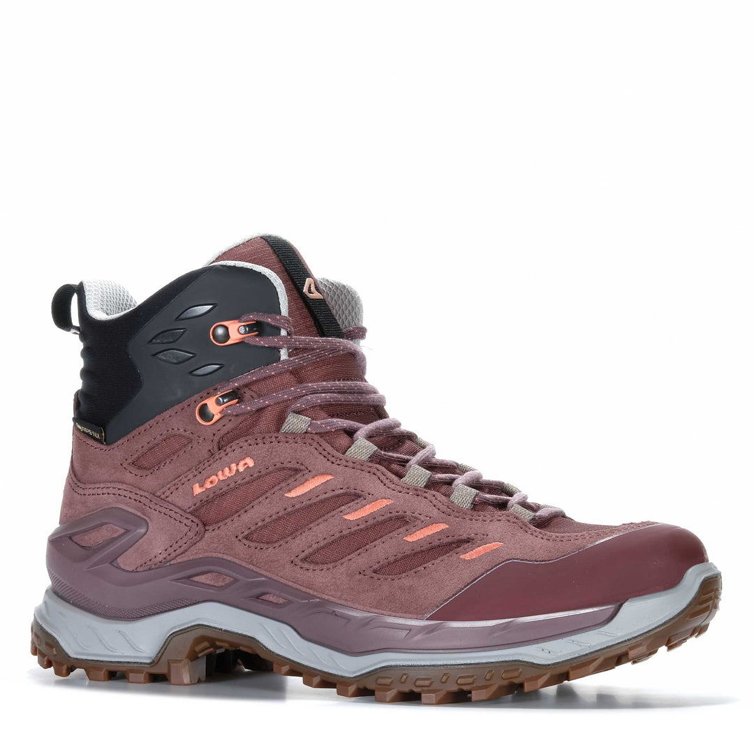 Lowa Innovo GTX Mid Womens Brown/Rose Womens Running & Walking
