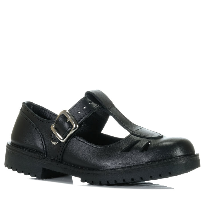 McKinlays Kristen T Bar Black, Womens, black, flats, McKinlays, sandals, school, womens, youth