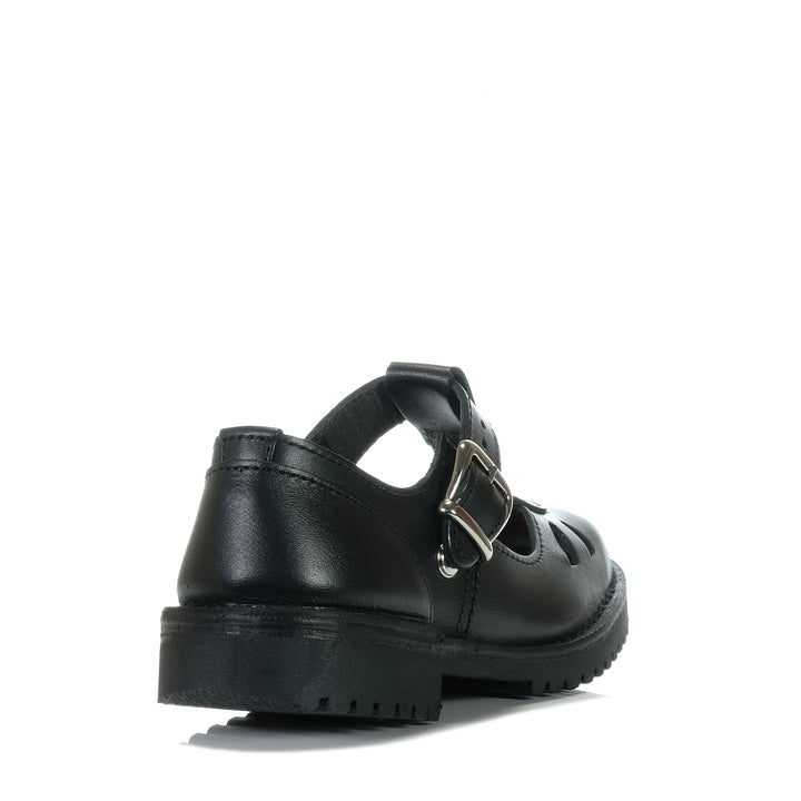 McKinlays Kristen T Bar Black, Womens, black, flats, McKinlays, sandals, school, womens, youth