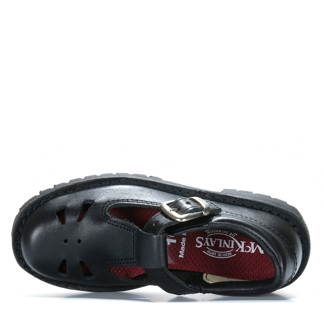 McKinlays Rio Black Youth Shoes