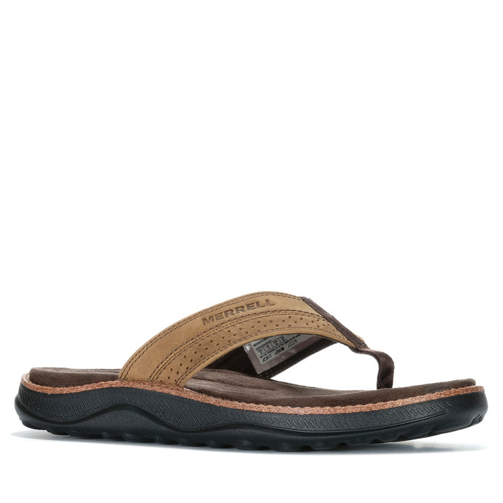 Merrell Cove Leather Flip Men's Coffee