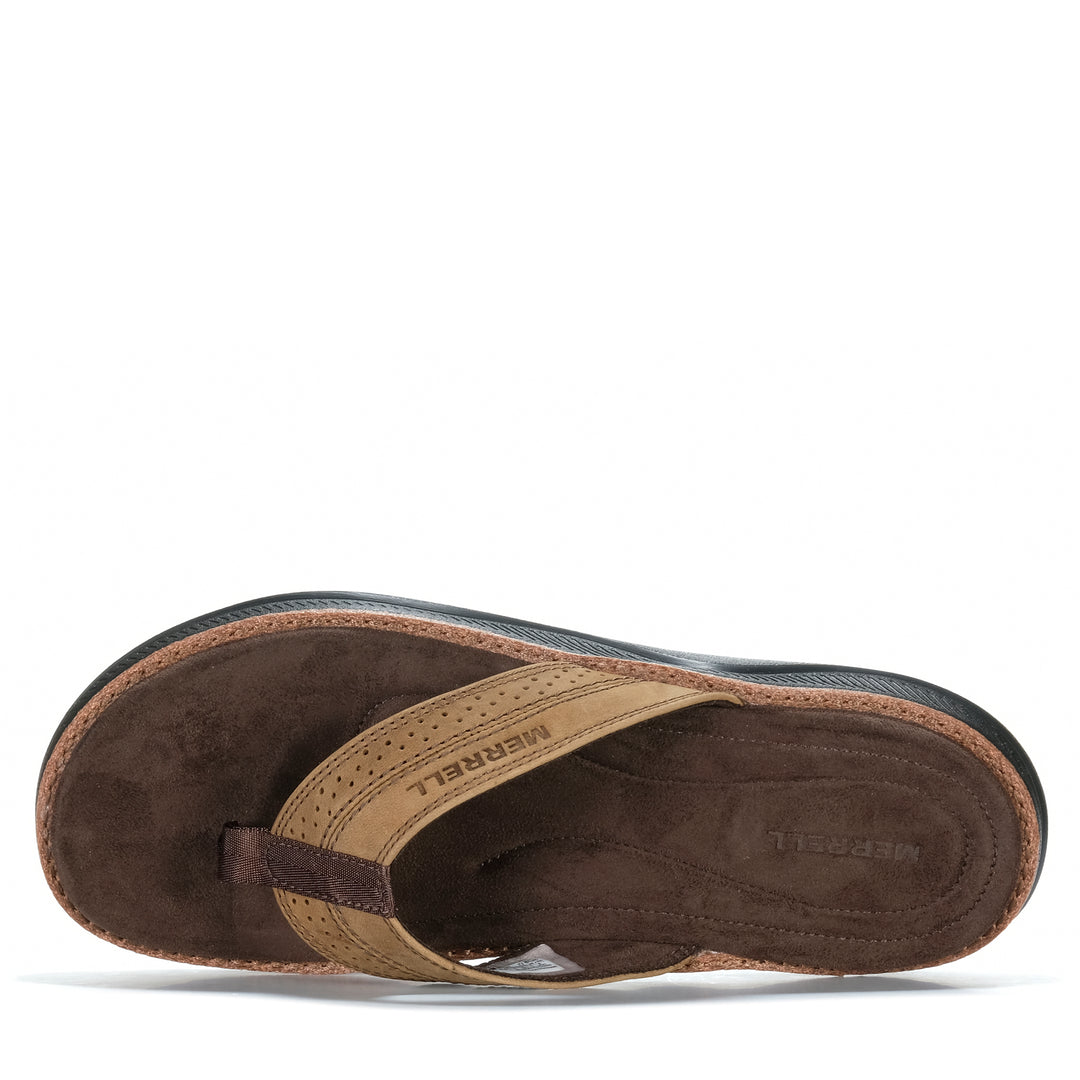 Merrell Cove Leather Flip Men's Coffee
