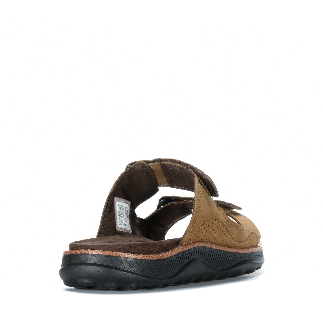 Merrell Cove Leather Slide Men's Coffee