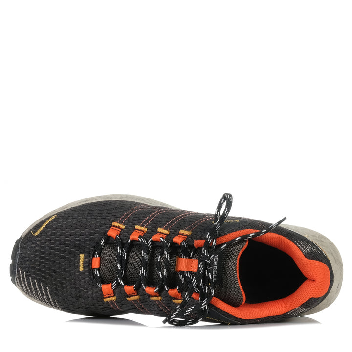 Merrell Fly Strike Mens Black/Tangerine, 10 us, 10.5 us, 11 US, 11.5 US, 12 US, 13 US, 14 US, 8 us, 8.5 us, 9 us, 9.5 us, black, mens, merrell, running, sports, walking