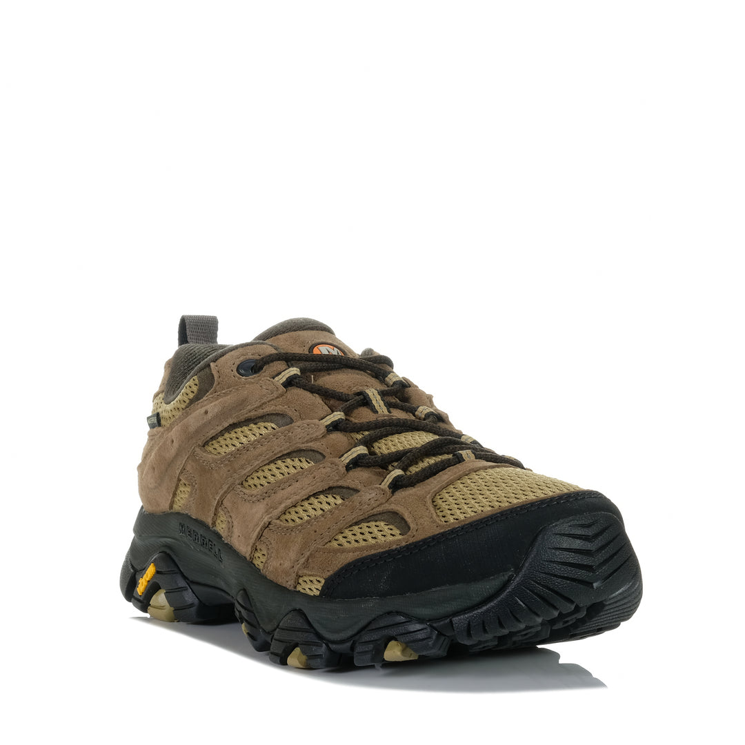 Merrell Moab 3 Hiking Waterproof Kangaroo/Coyote, Mens, brown, green, hiking, mens, merrell, sports, walking, waterproof