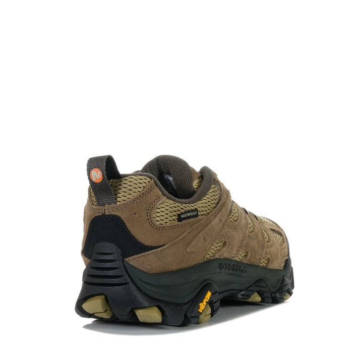 Merrell Moab 3 Hiking Waterproof Kangaroo/Coyote, Mens, brown, green, hiking, mens, merrell, sports, walking, waterproof