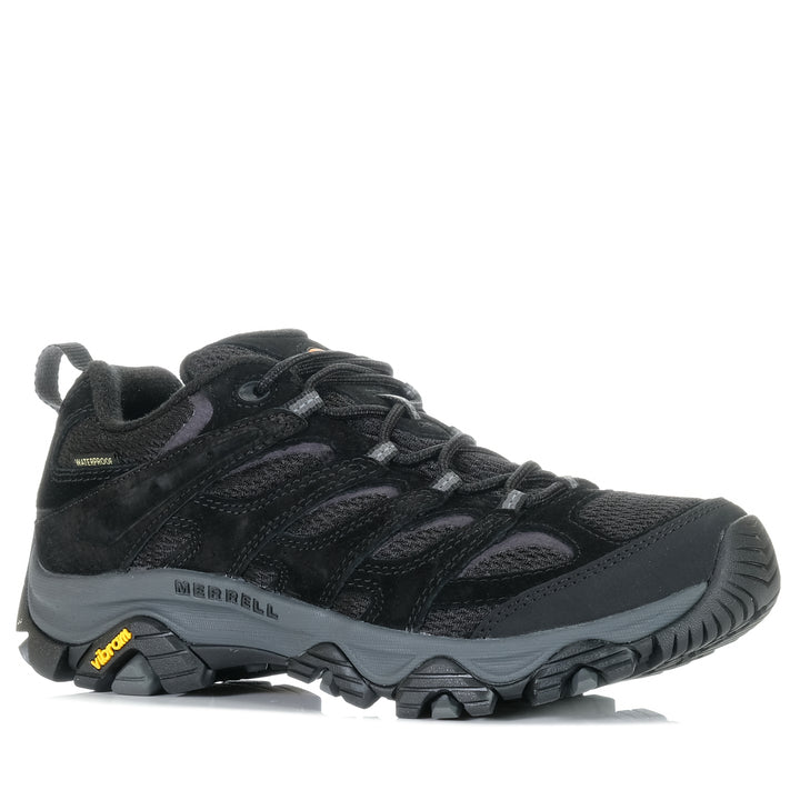 Merrell Moab 3 Waterproof Black Night, Mens, black, hiking, mens, merrell, sports, walking, waterproof