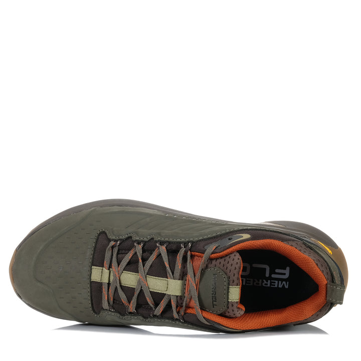 Merrell Moab Speed 2 Leather Waterproof Olive, Mens, green, hiking, mens, Merrell, sports, walking, waterproof