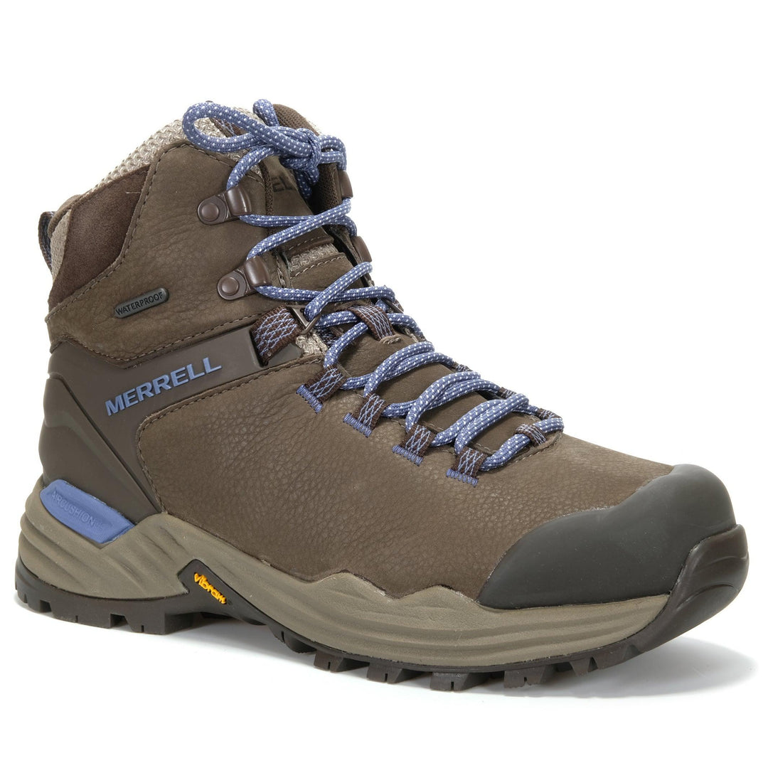 Merrell Phaserbound 2 WP Tall Boulder, 10 US, 6.5 US, 7 US, 7.5 US, 8 US, 8.5 US, 9 US, 9 us w, 9.5 us, 9.5 us w, brown, hiking, merrell, sports, waterproof, womens
