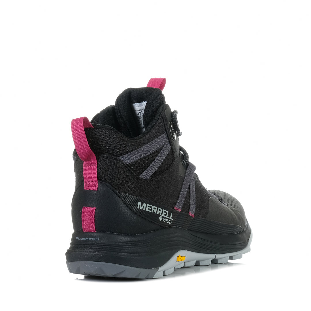 Merrell Siren 4 Mid Gore-Tex Womens Black, 10 us, 6 us, 7 us, 7.5 us, 8 us, 8.5 us, 9 us, 9.5 us, black, hiking, merrell, sports, walking, waterproof, womens