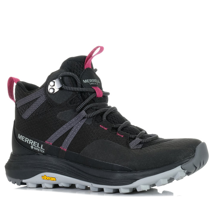 Merrell Siren 4 Mid Gore-Tex Womens Black, 10 us, 6 us, 7 us, 7.5 us, 8 us, 8.5 us, 9 us, 9.5 us, black, hiking, merrell, sports, walking, waterproof, womens